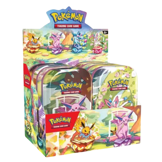 Pokemon Scarlet & Violet Prismatic Evolutions Mini Tin