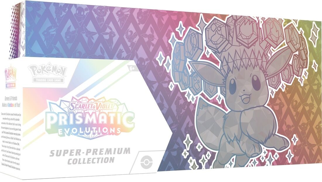 Pokémon Scarlet & Violet Prismatic Evolutions Super-Premium Collection
