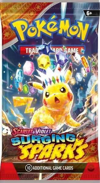 Pokemon Scarlet and Violet Surging Sparks Booster Pack