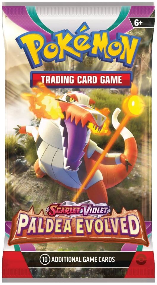 Pokemon Scarlet and Violet Paldea Evolved Booster Pack