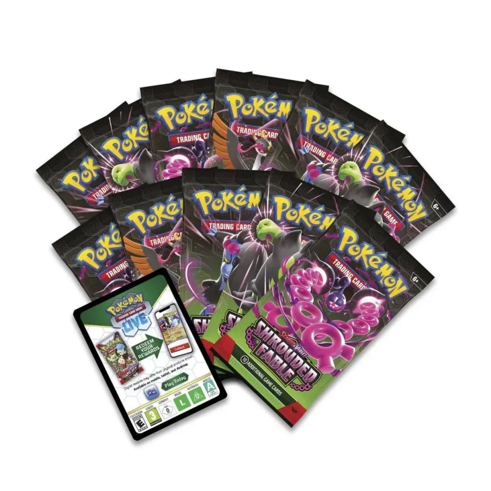 Pokemon Scarlet & Violet Shrouded Fable Elite Trainer Box