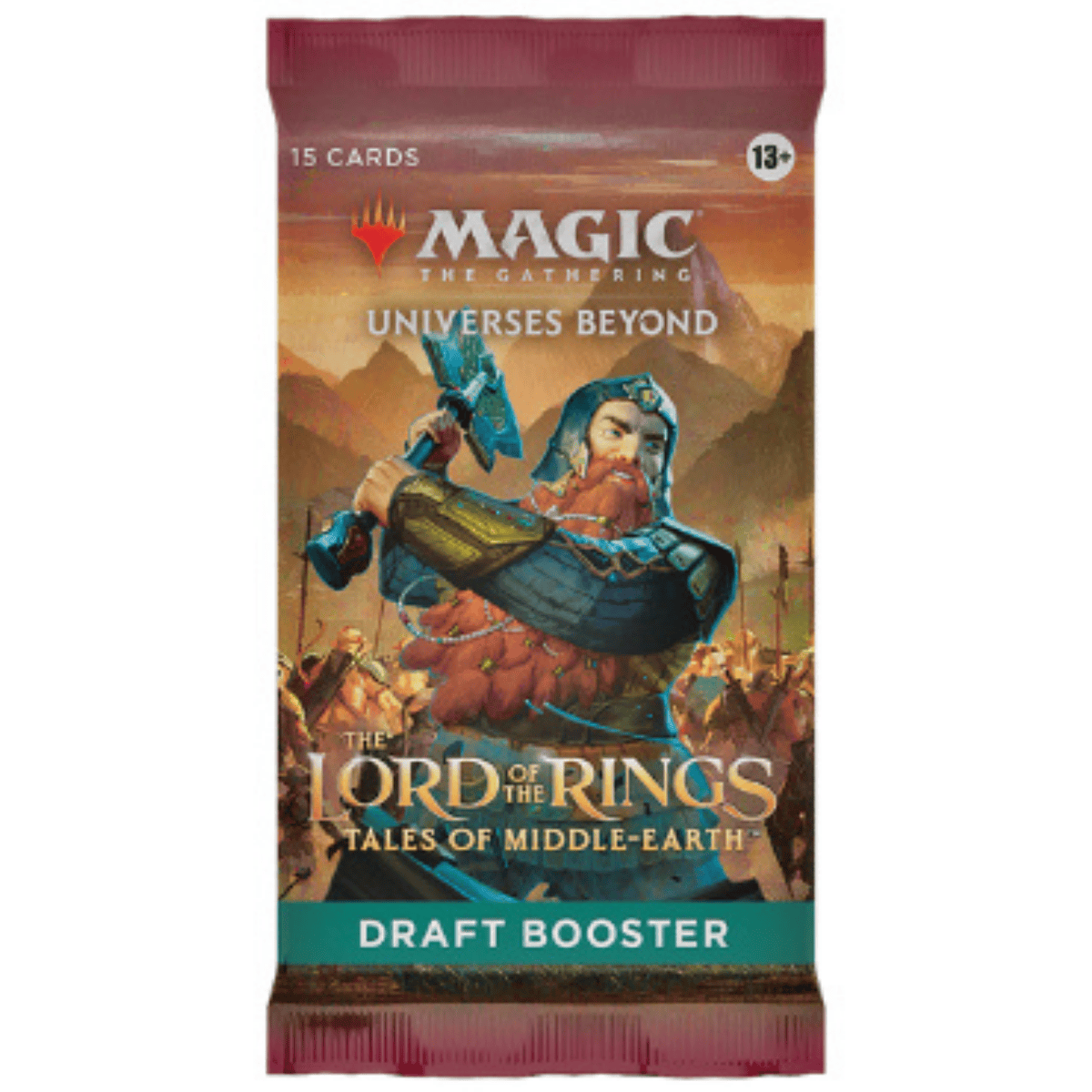 Magic: The Gathering The Lord of the Rings: Tales of Middle-Earth Draft Booster Pakedi - Tekli Paket / 15 Kart