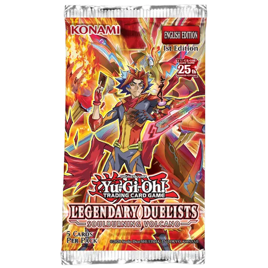 Yu-Gi-Oh ! - LD10 - Legendary Duelists : Soulburning Volcano - Booster Pack