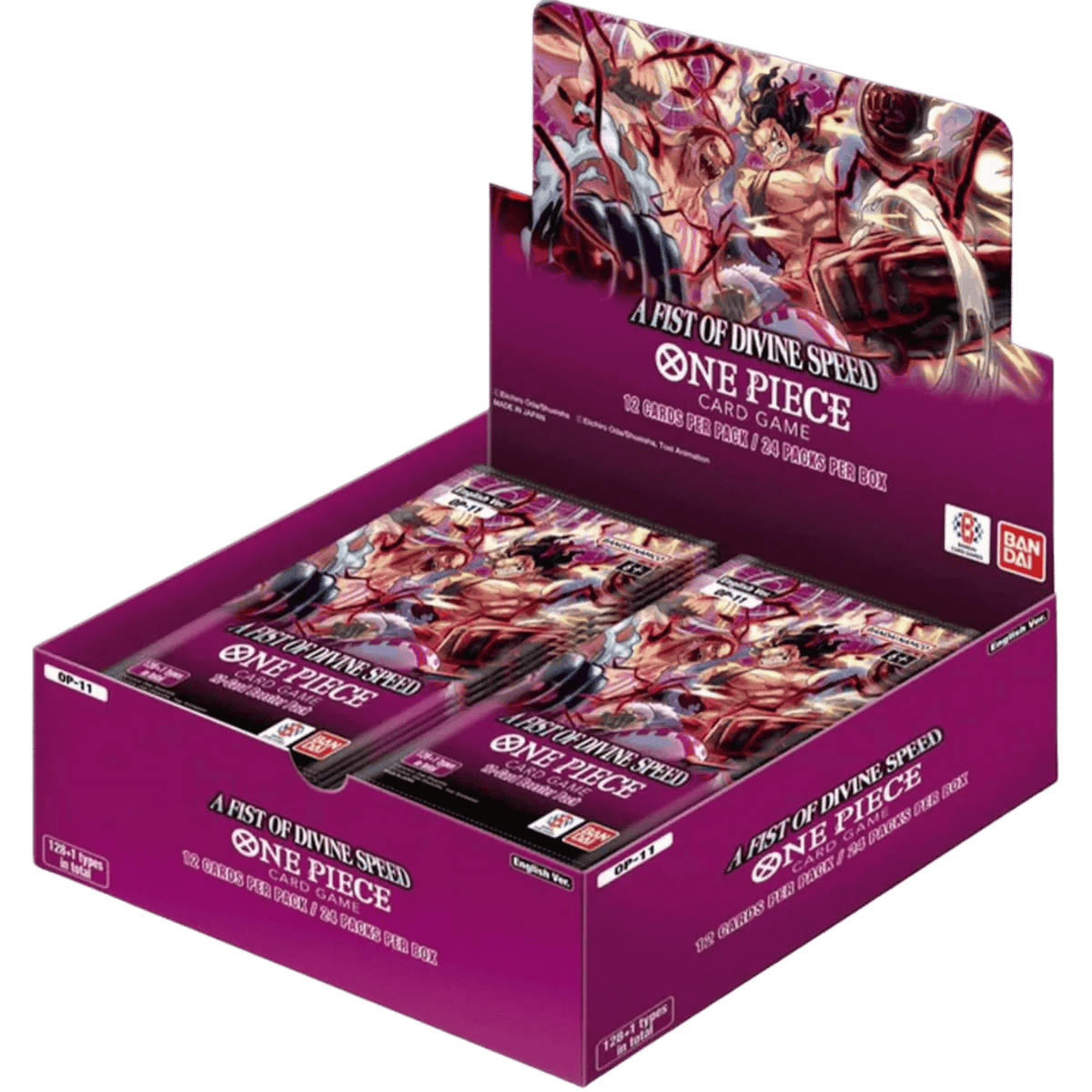 One Piece - A Fist Of Divine Speed - OP-11 Booster Box