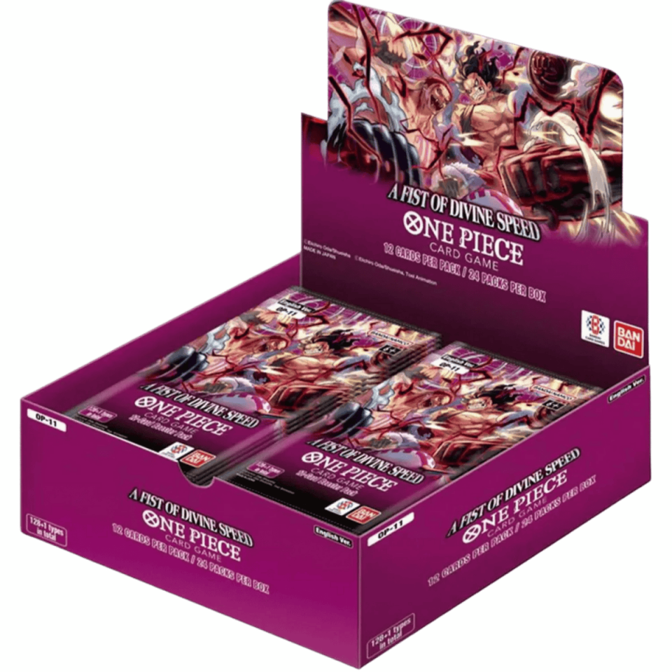 One Piece - A Fist Of Divine Speed - OP-11 Booster Box