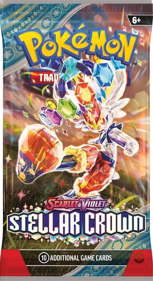 Pokemon Scarlet and Violet Stellar Crown Booster Pack