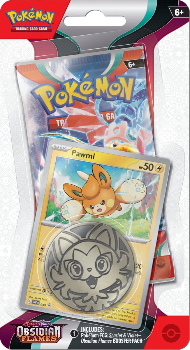Pokémon Obsidian Flames - Checklane Blister - Pawmi